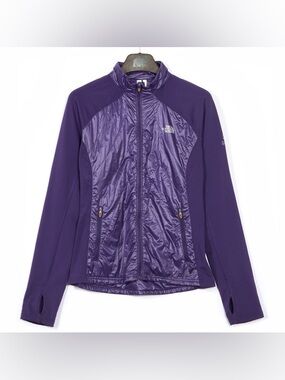 The North Face Purple Hybrid Full Zip Jacket Size Medium